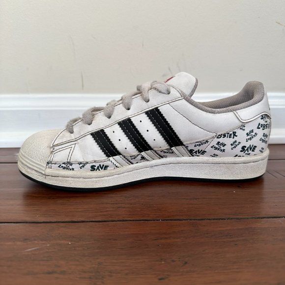 Adidas Superstar Philip Colbert Save The Lobster Men's GX7996 Size US 4.5 - Picture 4 of 14